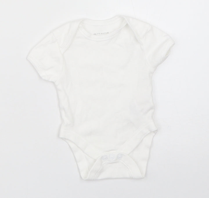 Primark Baby White   Babygrow One-Piece Size Newborn