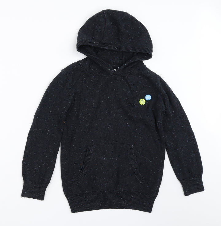 RESERVED Boys Grey   Pullover Hoodie Size 8 Years