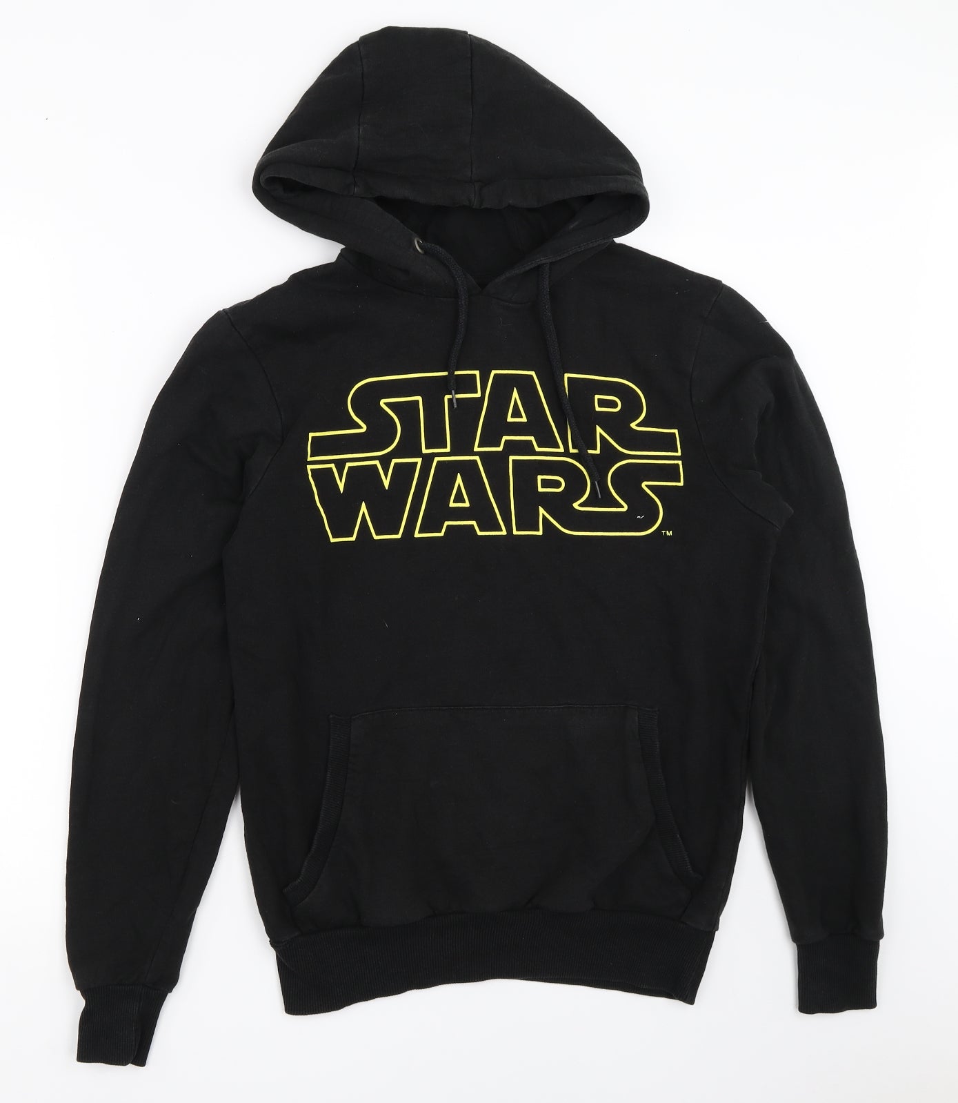 Cedar Wood State Mens Black   Pullover Hoodie Size XS  - star wars