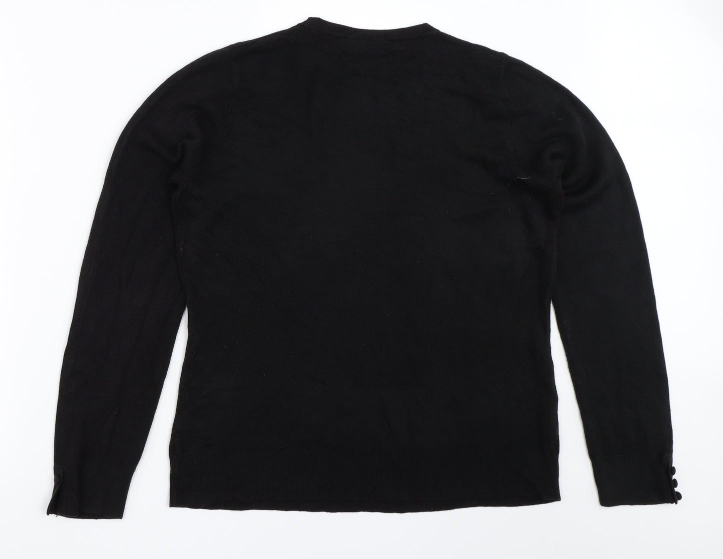 BHS Womens Black   Pullover Jumper Size 16