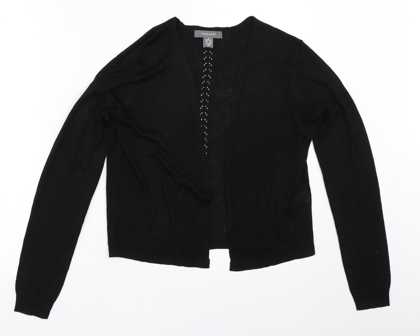 Primark Womens Black   Cardigan Jumper Size XS