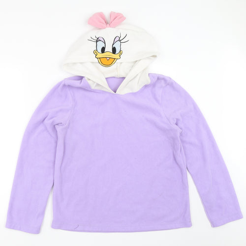 George Womens Purple Solid  Top Pyjama Top Size M  - disney