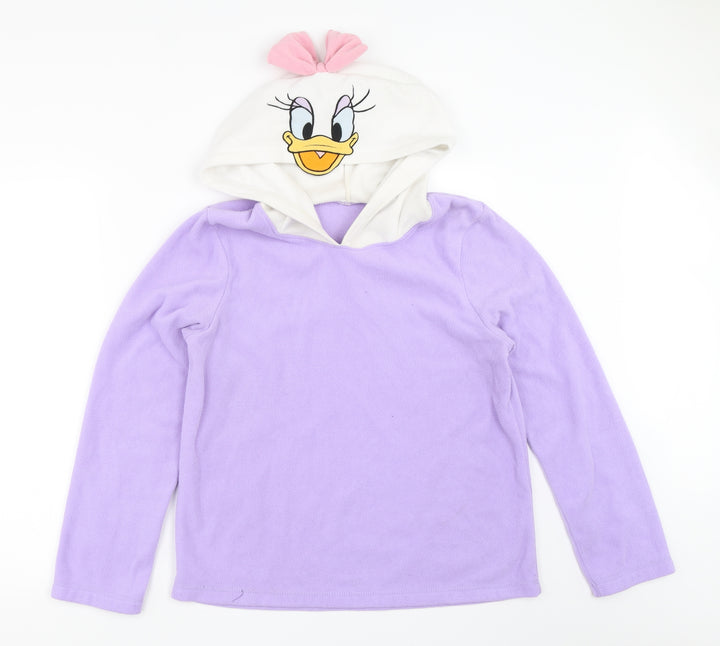 George Womens Purple Solid  Top Pyjama Top Size M  - disney
