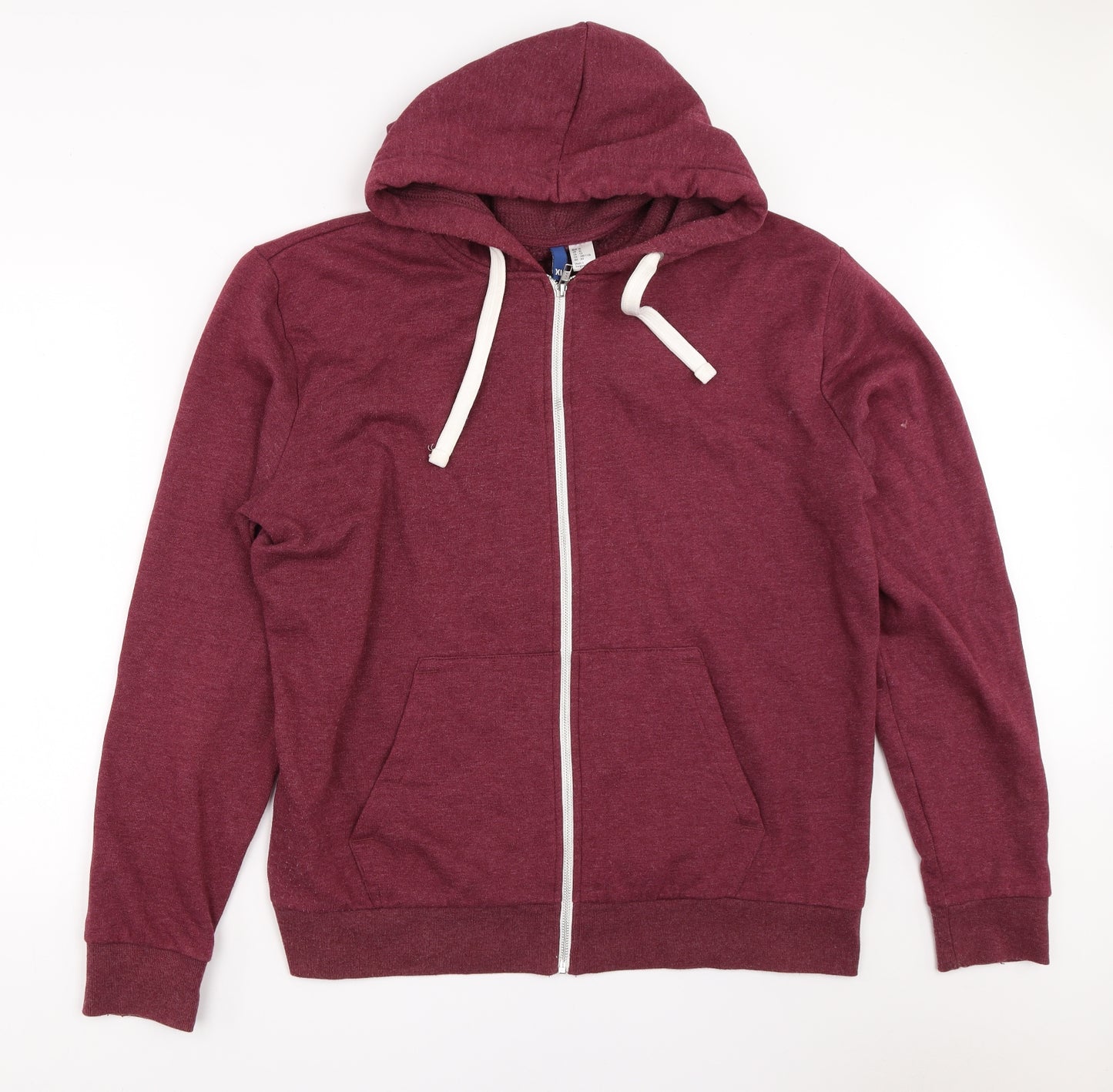 H&M Mens Purple   Full Zip Hoodie Size XL