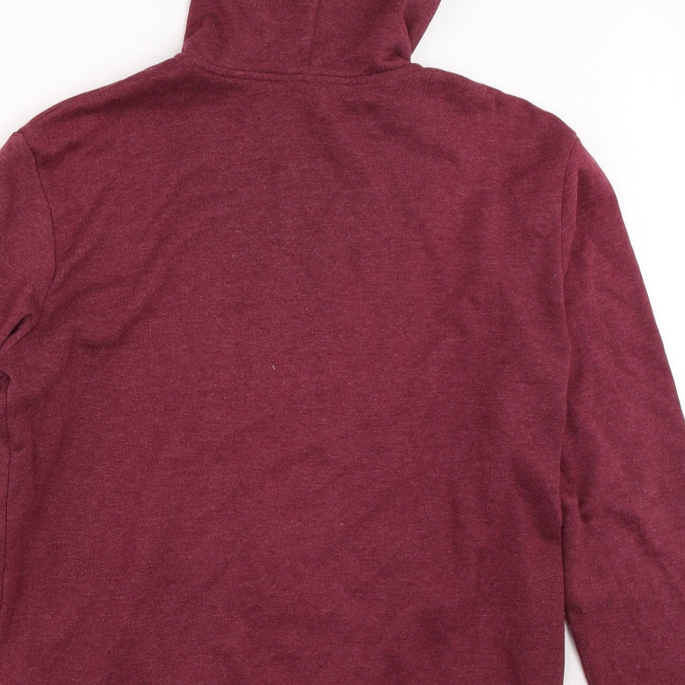 H&M Mens Purple   Full Zip Hoodie Size XL