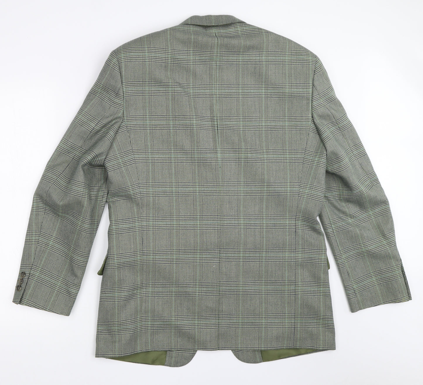 Avenue Mens Green   Jacket Blazer Size 38