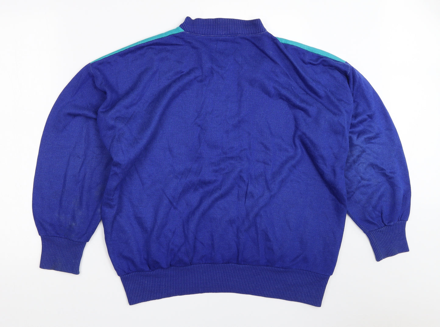 Vivre Mens Blue   Pullover Sweatshirt Size L