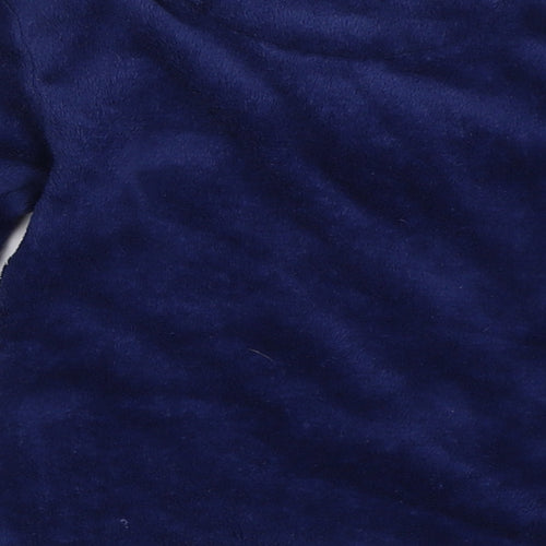 Preworn Boys Blue Solid   Pyjama Top Size 4-5 Years