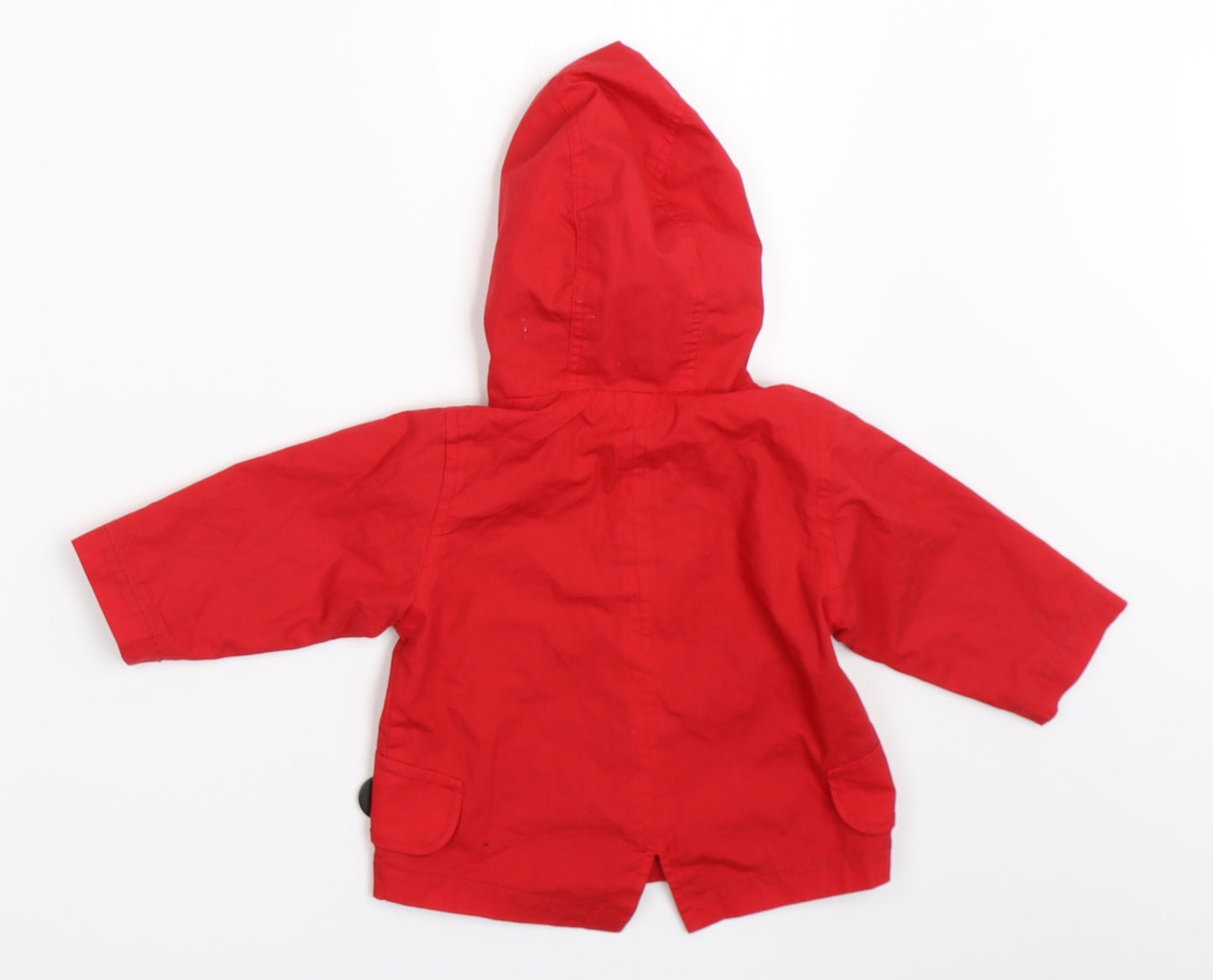 Berlingot Boys Red   Basic Coat Coat Size 3-6 Months
