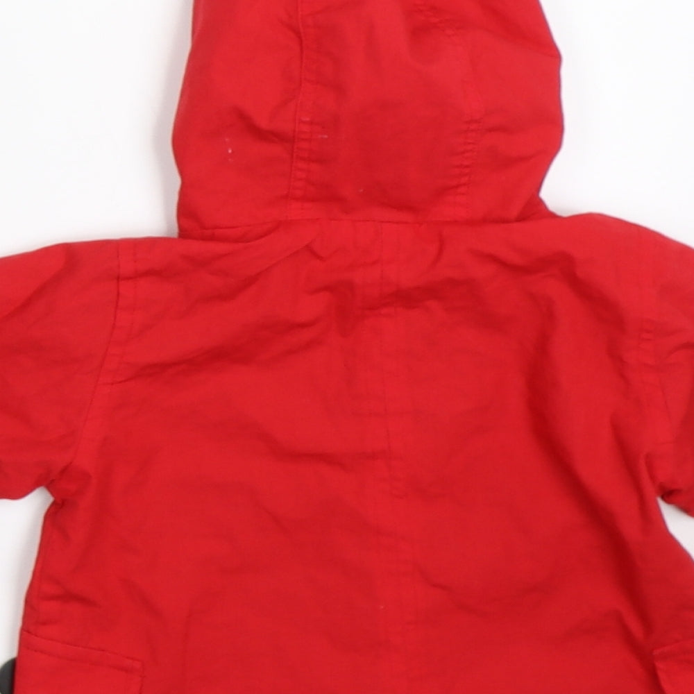 Berlingot Boys Red   Basic Coat Coat Size 3-6 Months