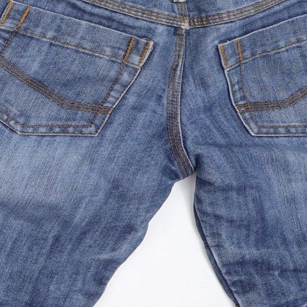 F&F Boys Blue  Denim Bermuda Shorts Size 4-5 Years
