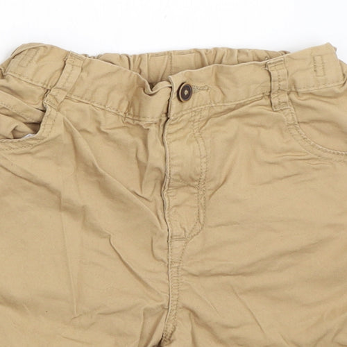 Nutmeg Boys Beige   Chino Shorts Size 6-7 Years