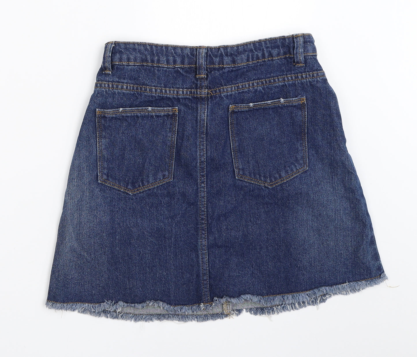 365 Denim Girls Blue  Denim Mini Skirt Size 11-12 Years
