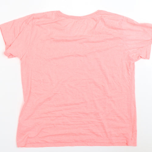 Primark Womens Pink   Basic T-Shirt Size L