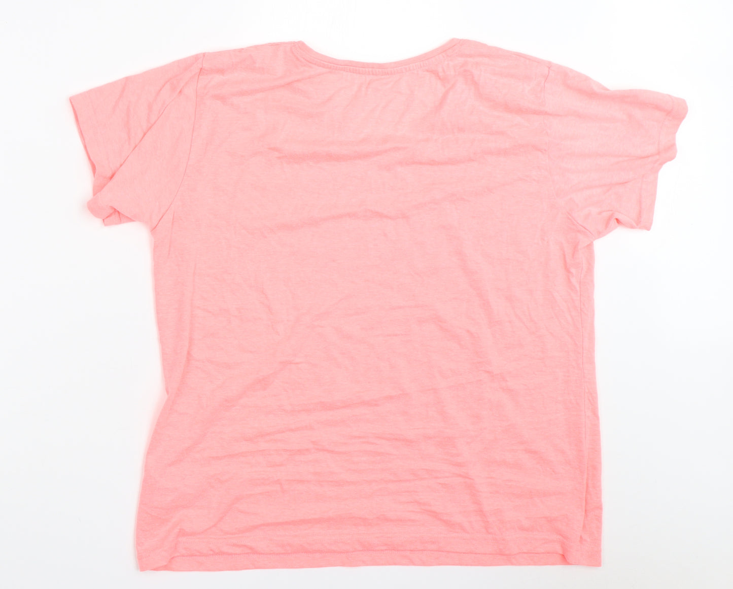 Primark Womens Pink   Basic T-Shirt Size L