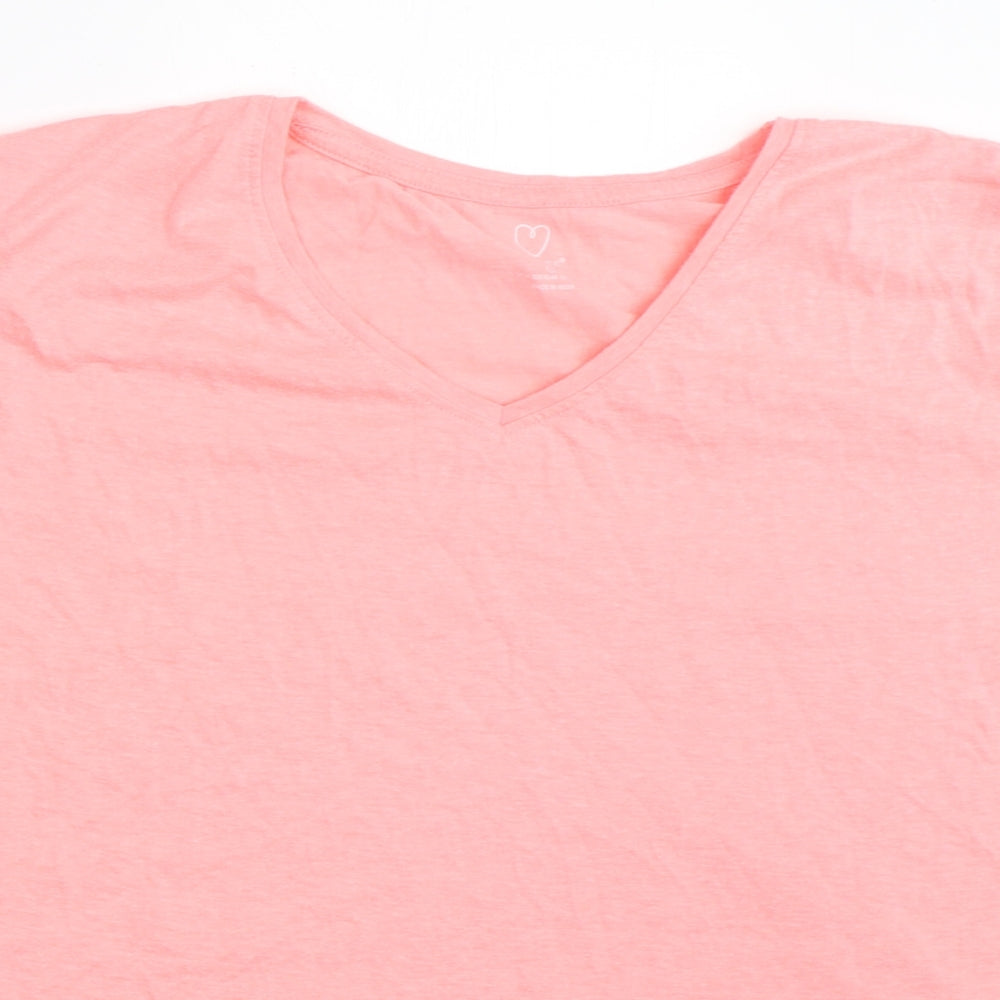 Primark Womens Pink   Basic T-Shirt Size L