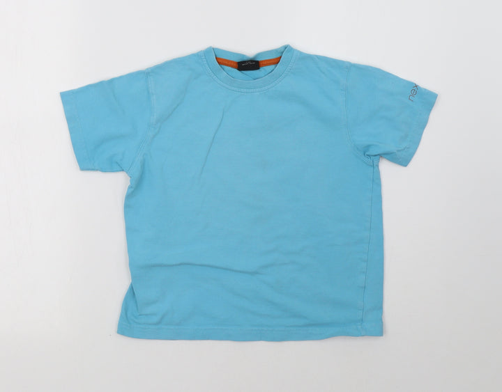 NEXT Boys Blue Basic T-Shirt Size 7 Years