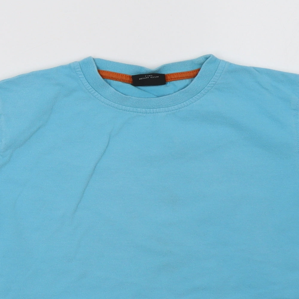 NEXT Boys Blue   Basic T-Shirt Size 7 Years