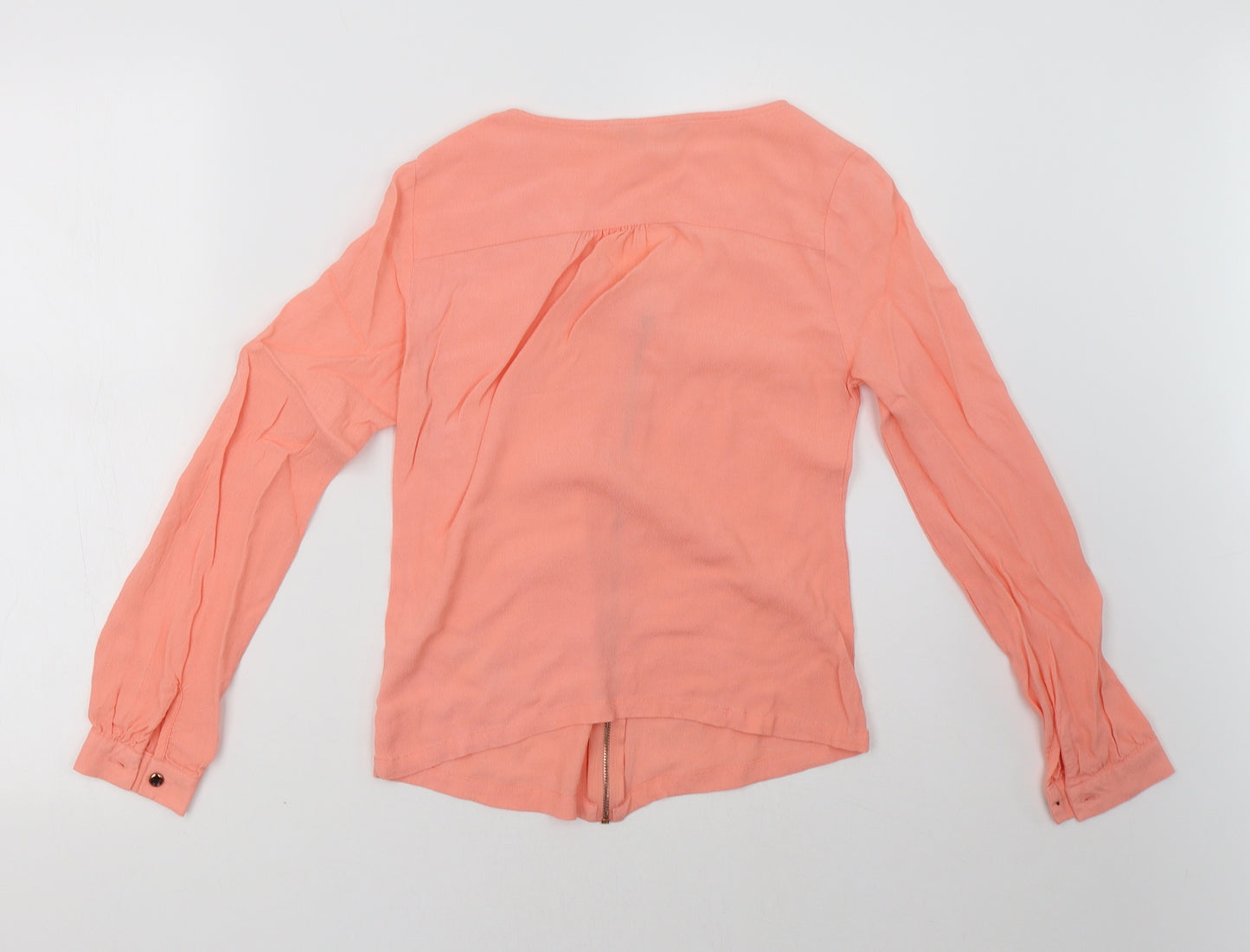 Yumi Womens Pink   Basic Blouse Size 8