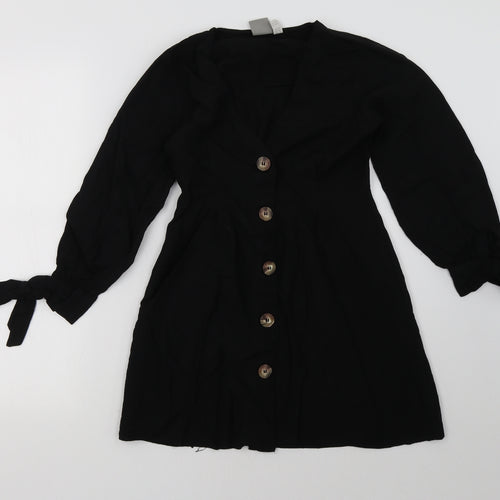 ASOS Womens Black   A-Line  Size 2
