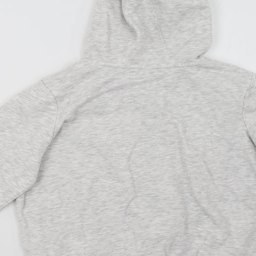 George Girls Grey   Full Zip Hoodie Size 8-9 Years
