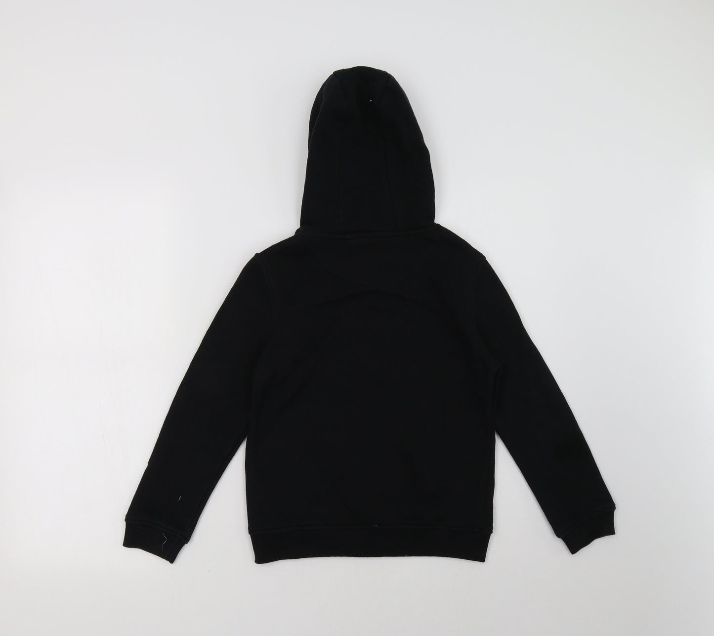 Primark Boys Black   Full Zip Hoodie Size 8-9 Years