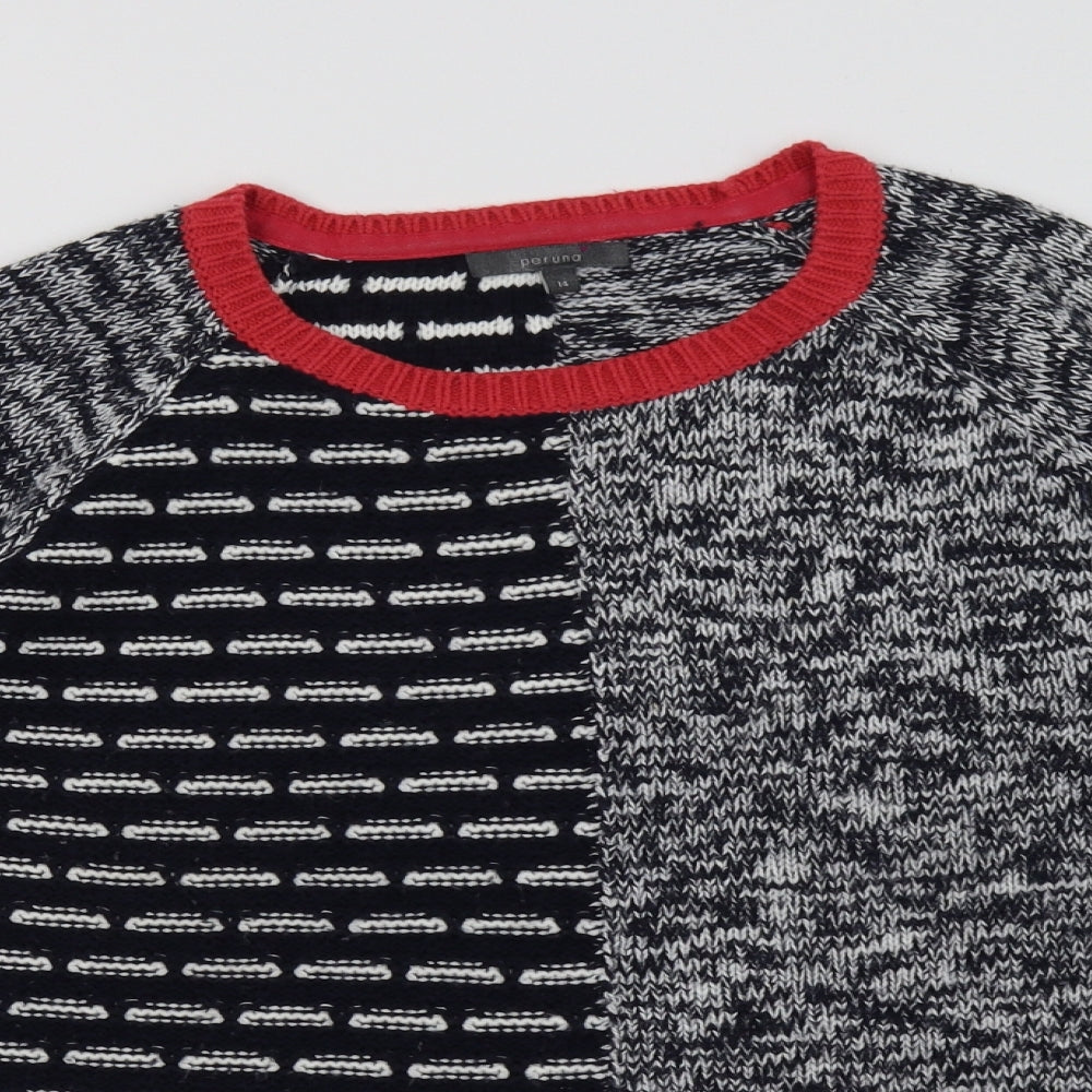 Marks and Spencer Womens Blue   Pullover Sweatshirt Size 14