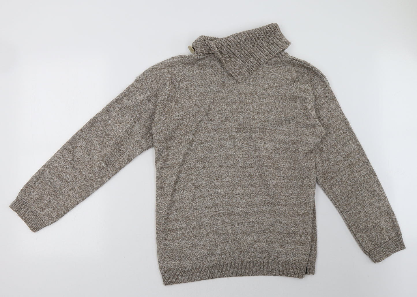 Preworn Womens Beige   Pullover Sweatshirt Size M