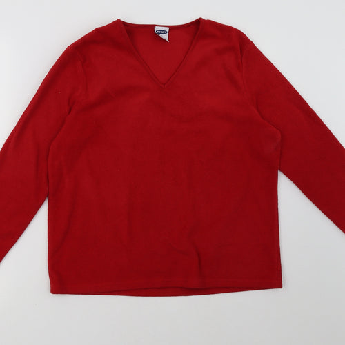 Old Navy Womens Red   Pullover Sweatshirt Size M