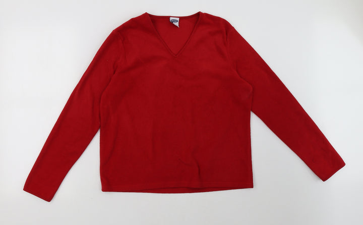 Old Navy Womens Red Pullover Sweatshirt Size M