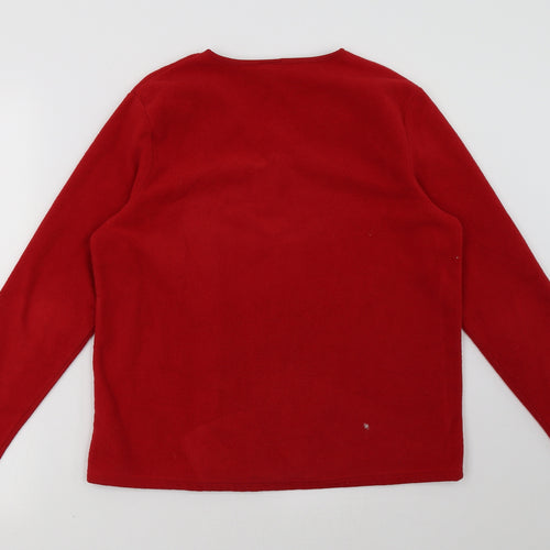 Old Navy Womens Red   Pullover Sweatshirt Size M