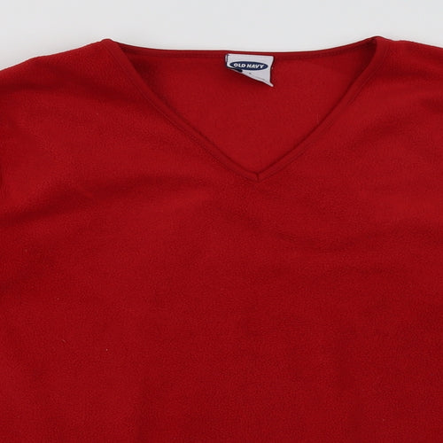Old Navy Womens Red   Pullover Sweatshirt Size M