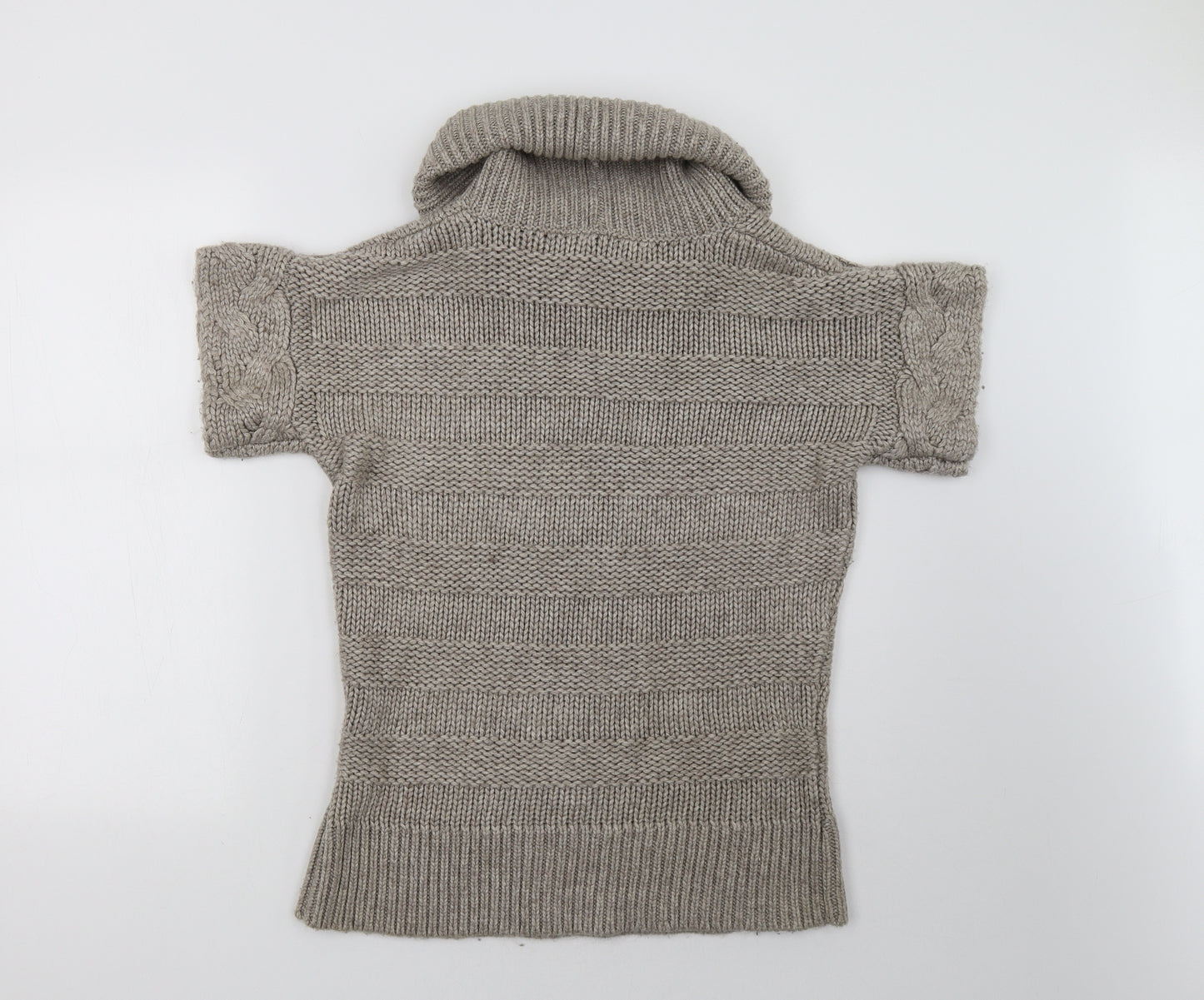 Dorothy Perkins Womens Brown   Pullover Sweatshirt Size S