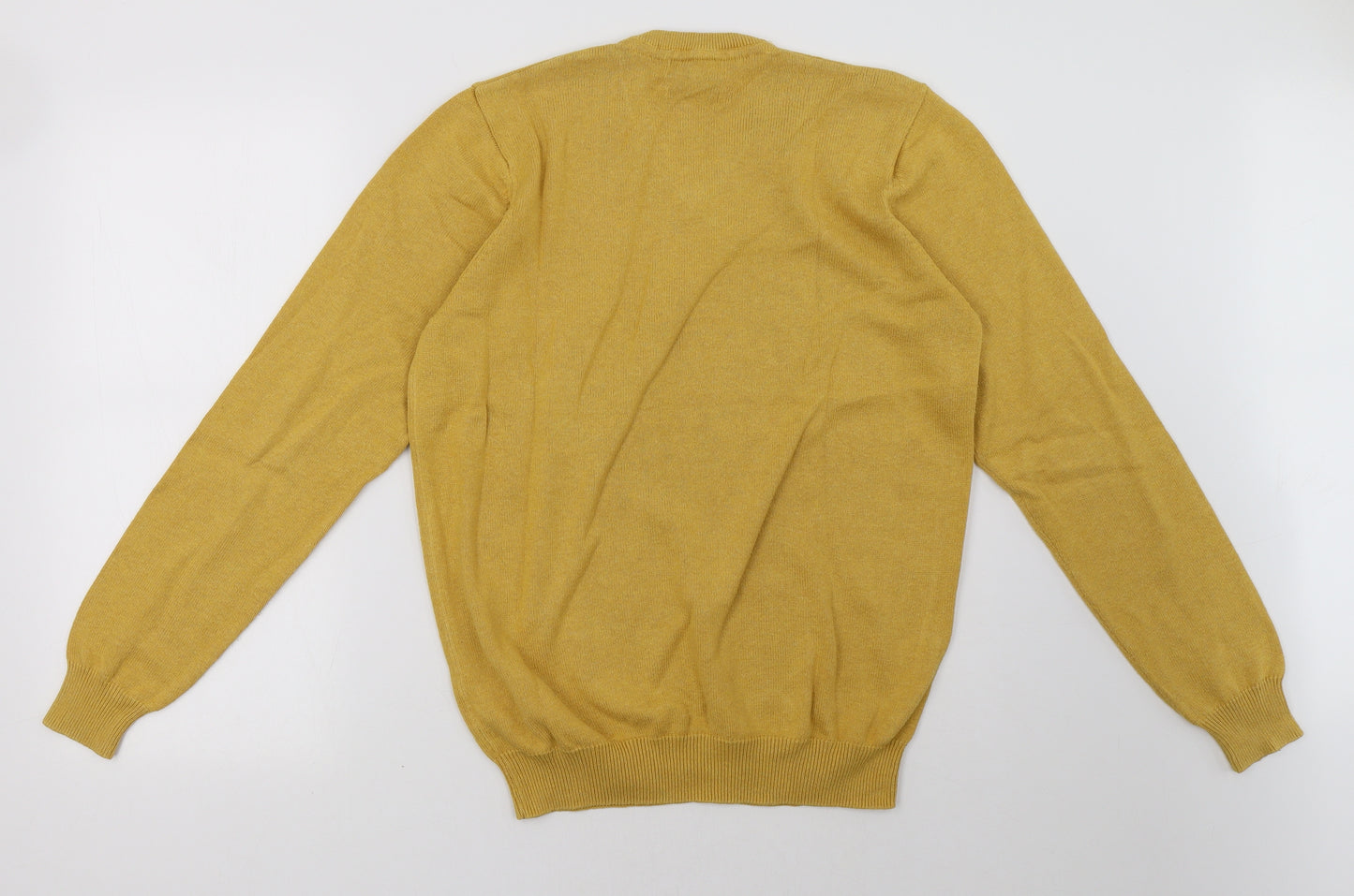 Marks and Spencer Womens Yellow   Pullover Sweatshirt Size M