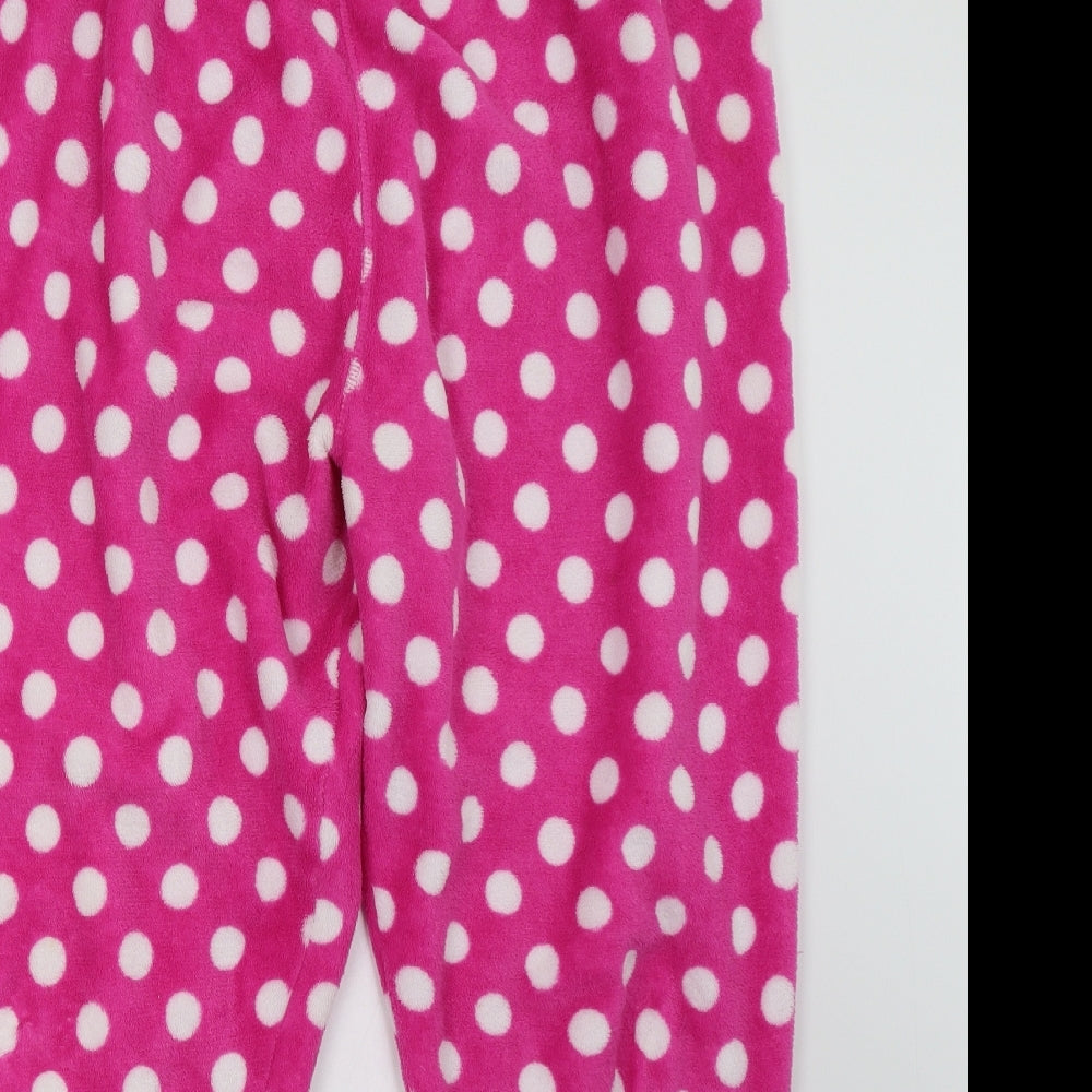 Primark Womens Pink Polka Dot   Pyjama Pants Size 20