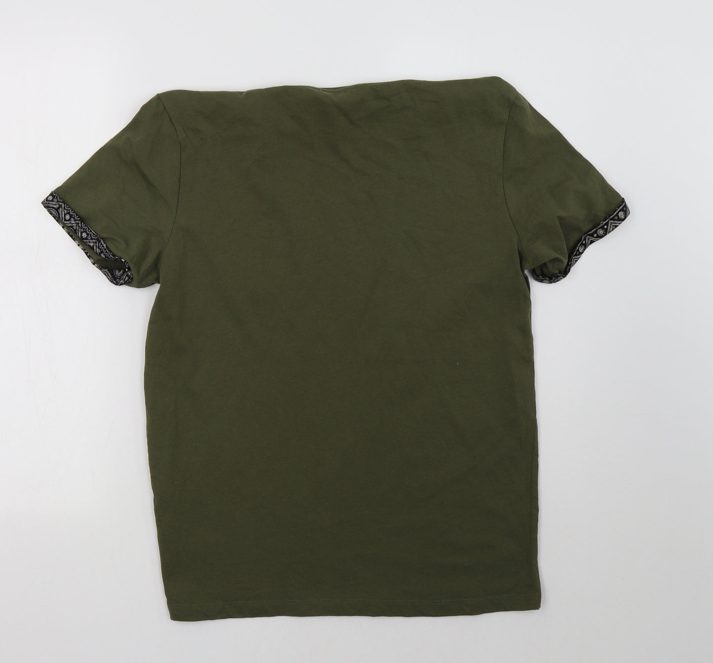 newlook Mens Green    T-Shirt Size S