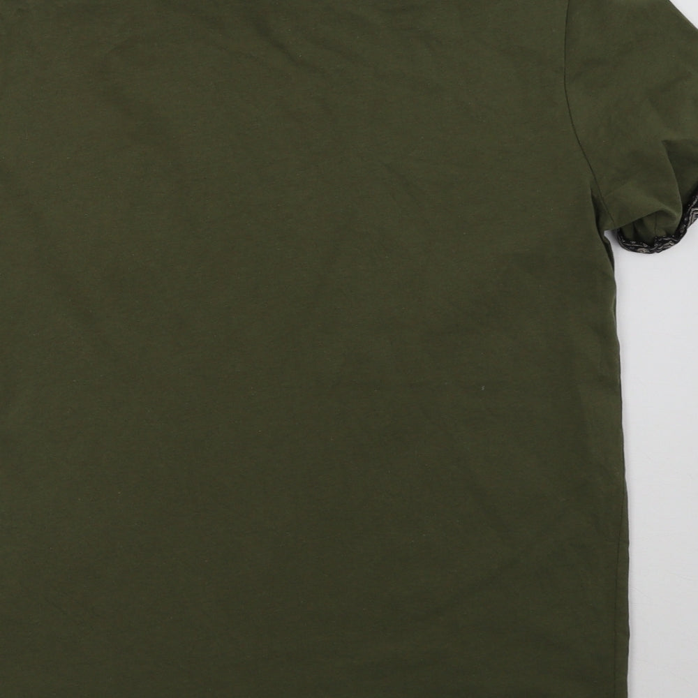 newlook Mens Green    T-Shirt Size S