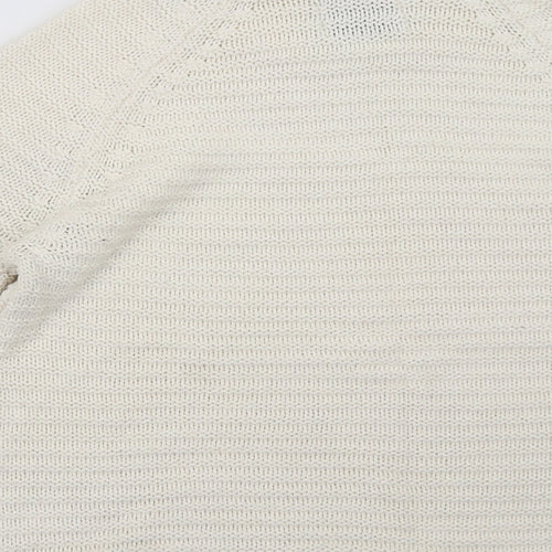 Matalan Womens White   Pullover Sweatshirt Size M
