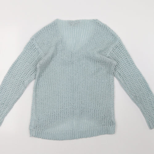 Dorothy Perkins Womens Blue   Pullover Sweatshirt Size 12