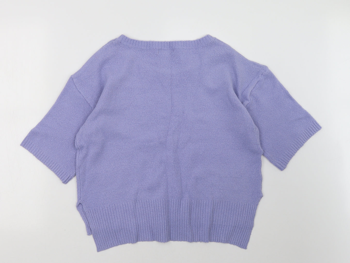 New Look Womens Purple   Pullover Sweatshirt Size 12