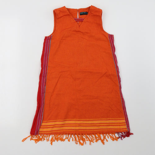 one way Womens Orange   Basic Tank Size XL