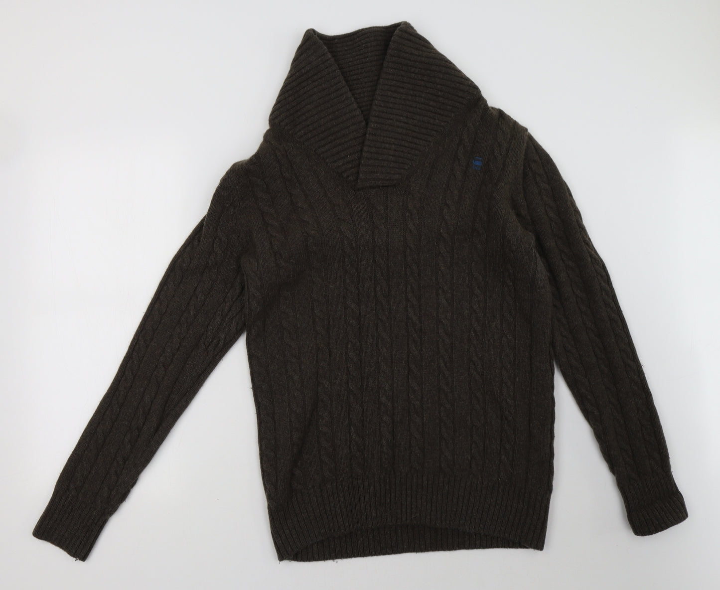 g star Mens Brown   Pullover Sweatshirt Size XL