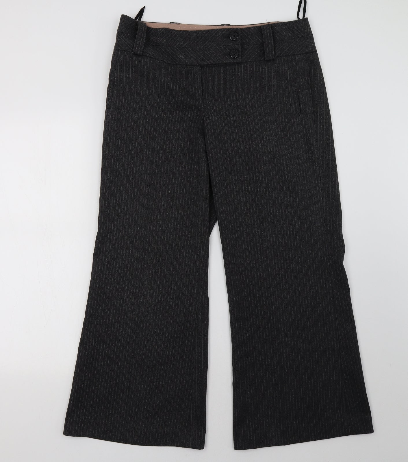 New Look Womens Grey   Trousers  Size 12 L30 in