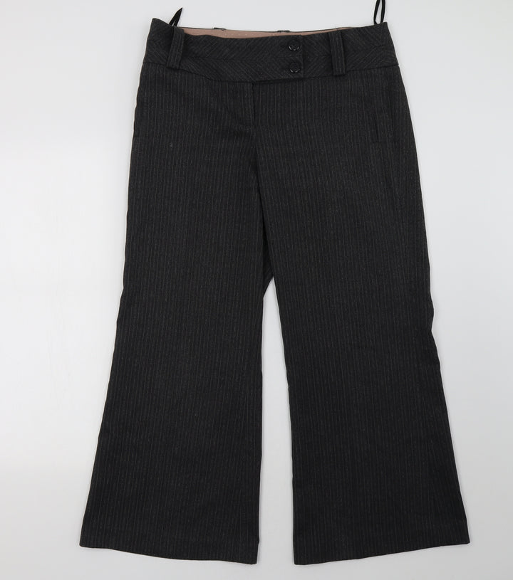 New Look Womens Grey   Trousers  Size 12 L30 in