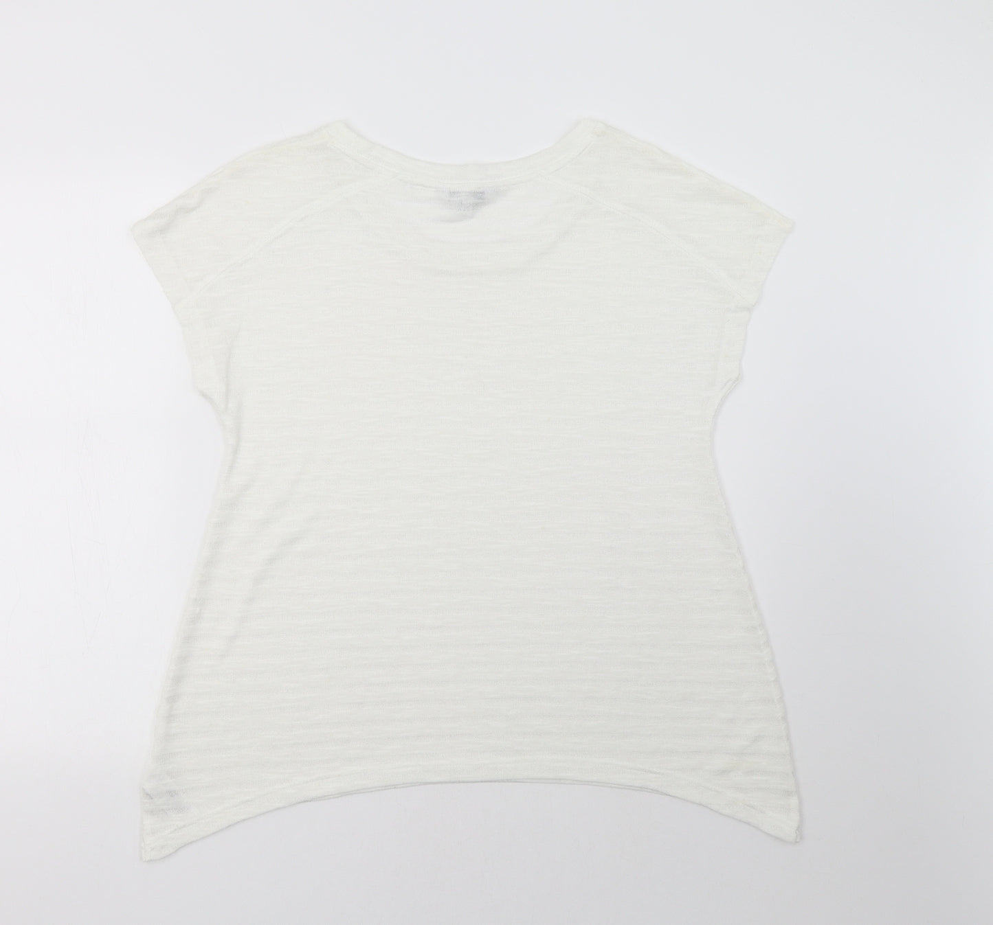 NEXT Womens White   Pullover Sweatshirt Size 12