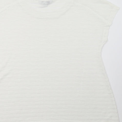 NEXT Womens White   Pullover Sweatshirt Size 12