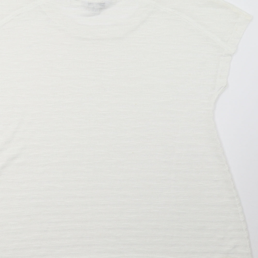 NEXT Womens White   Pullover Sweatshirt Size 12
