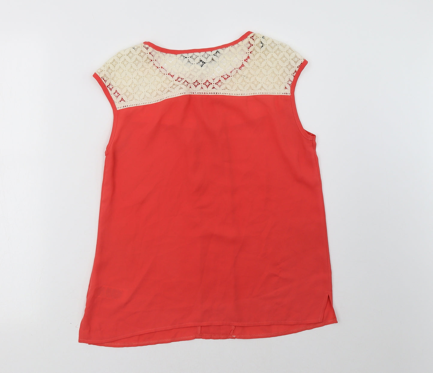 Principles Womens Orange   Basic Tank Size 12