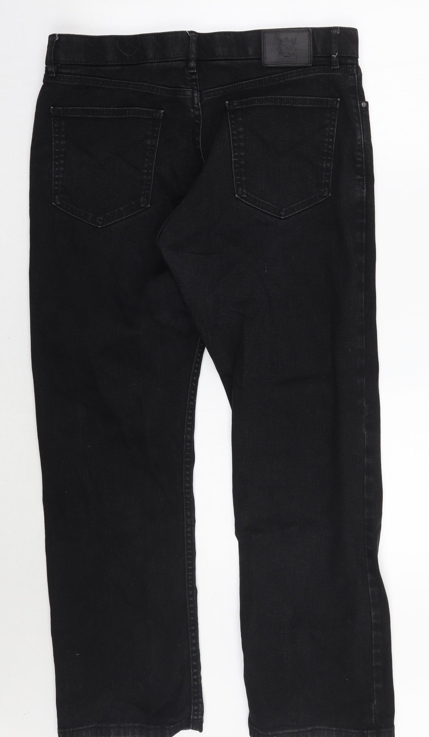 Marks and Spencer Mens Black   Straight Jeans Size 36 L29 in