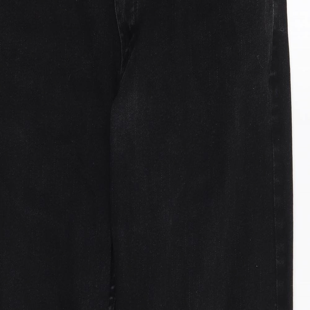 Marks and Spencer Mens Black   Straight Jeans Size 36 L29 in